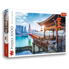 Trefl - 1000 Piece Puzzle - Chongqing, China - Puzzles Age +14 - TRF10721