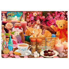 Trefl - Rompecabezas de 1000 Piezas - Puzzles - 14+ - Tea Time All Things Nice - TRF10802