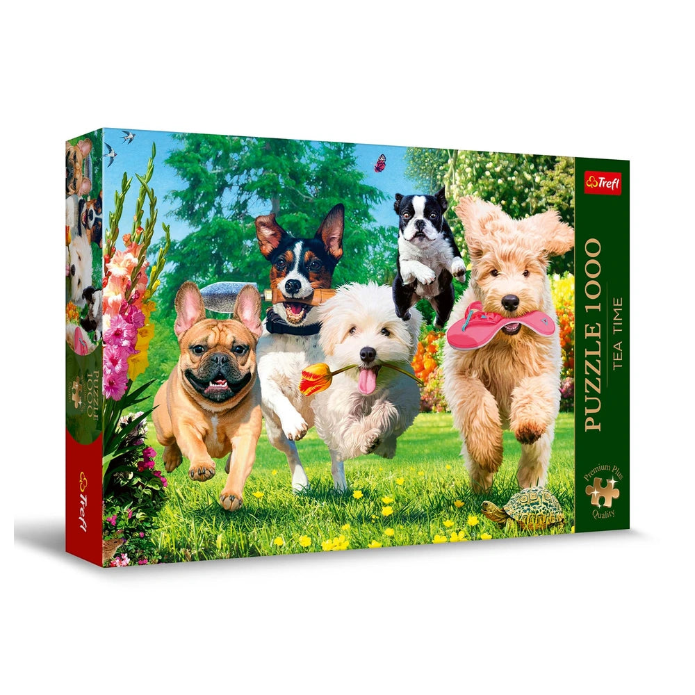 Trefl - Rompecabezas de 1000 Piezas - Puzzles - 14+ - ¡Hora del Té, Viene Problemas! - TRF10800