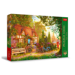 Trefl - Rompecabezas de 1000 Piezas - Puzzles - 14+ - Casa de Tejado de Paja - TRF10803