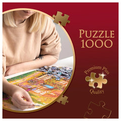 Trefl - Rompecabezas de 1000 Piezas - Puzzles - 14+ - Mundo de Aves - TRF10850