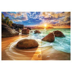 Trefl - 1000 Piece Puzzle - Samudra Beach, India - Puzzles Age +14 - TRF10461