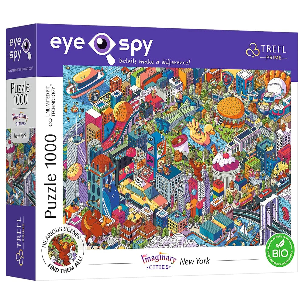 Trefl - Puzzle de 1000 Piezas UFT EYE - SPY - Puzzles - 14 - TRF10708