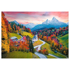 Trefl - 1000 Piece Puzzle UFT - Wanderlust At the foot of Alps, Bavaria, Germany - Puzzles Age +14 - TRF10703