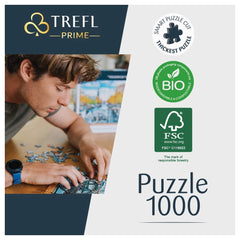 Trefl - 1000 Piece Puzzle UFT - Wanderlust At the foot of Alps, Bavaria, Germany - Puzzles Age +14 - TRF10703