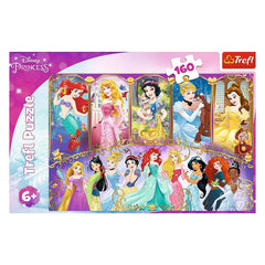 Trefl - Retratos de Princesas Disney - Puzzles - +6 - TRF15407