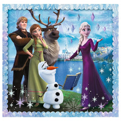Trefl - 3 Puzzles in 1 - Frozen II - Puzzles Age +3 - TRF34853
