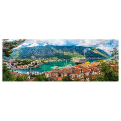 Trefl - 500-Piece Panorama Puzzle - Kotor, Montenegro - Puzzles Age +8 - TRF29506