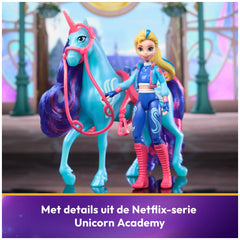 Unicorn Academy Isabel y River Set de Figuras 30 cm