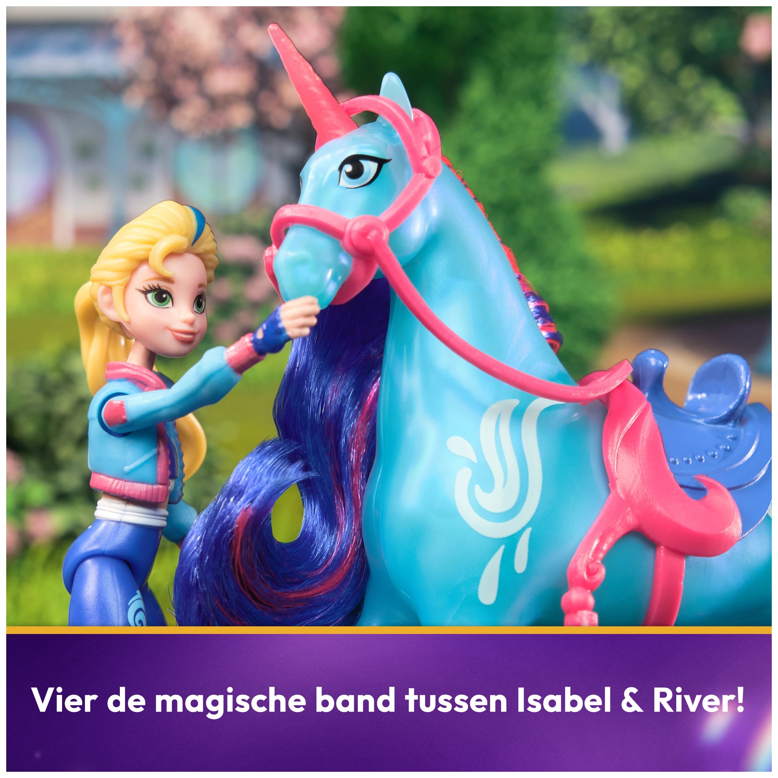 Unicorn Academy Isabel y River Set de Figuras 30 cm