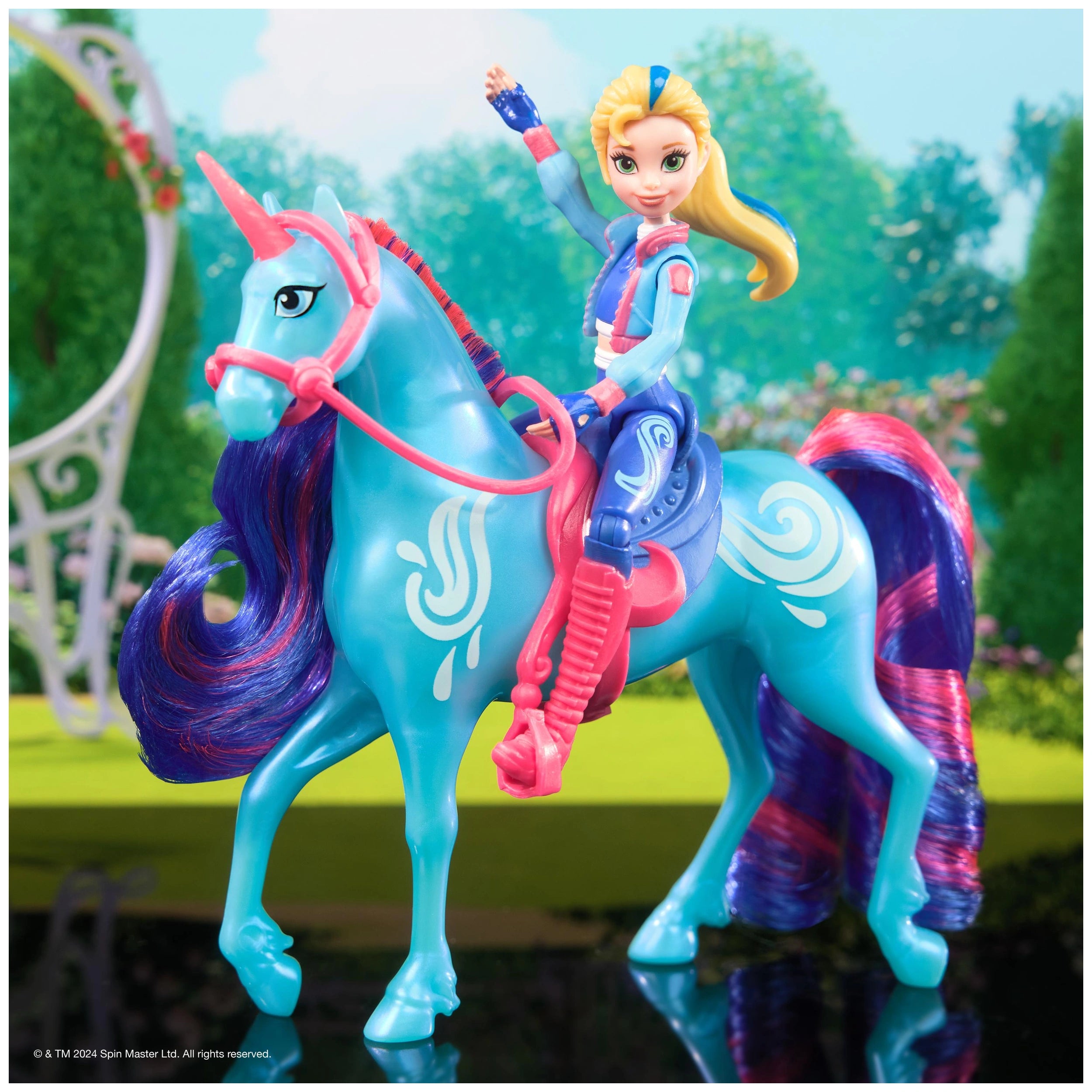 Unicorn Academy Isabel y River Set de Figuras 30 cm