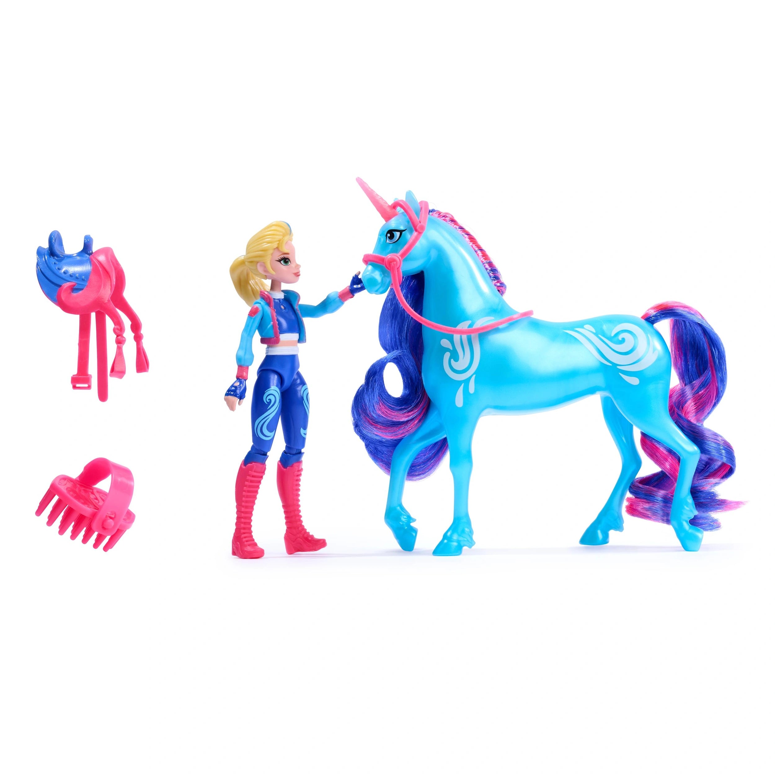 Unicorn Academy Isabel y River Set de Figuras 30 cm