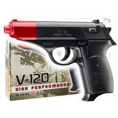 Villa - Pistola de Juguete Air Soft de Alto Rendimiento V-120 BB Bullet - Armas y Gadgets de Juguete