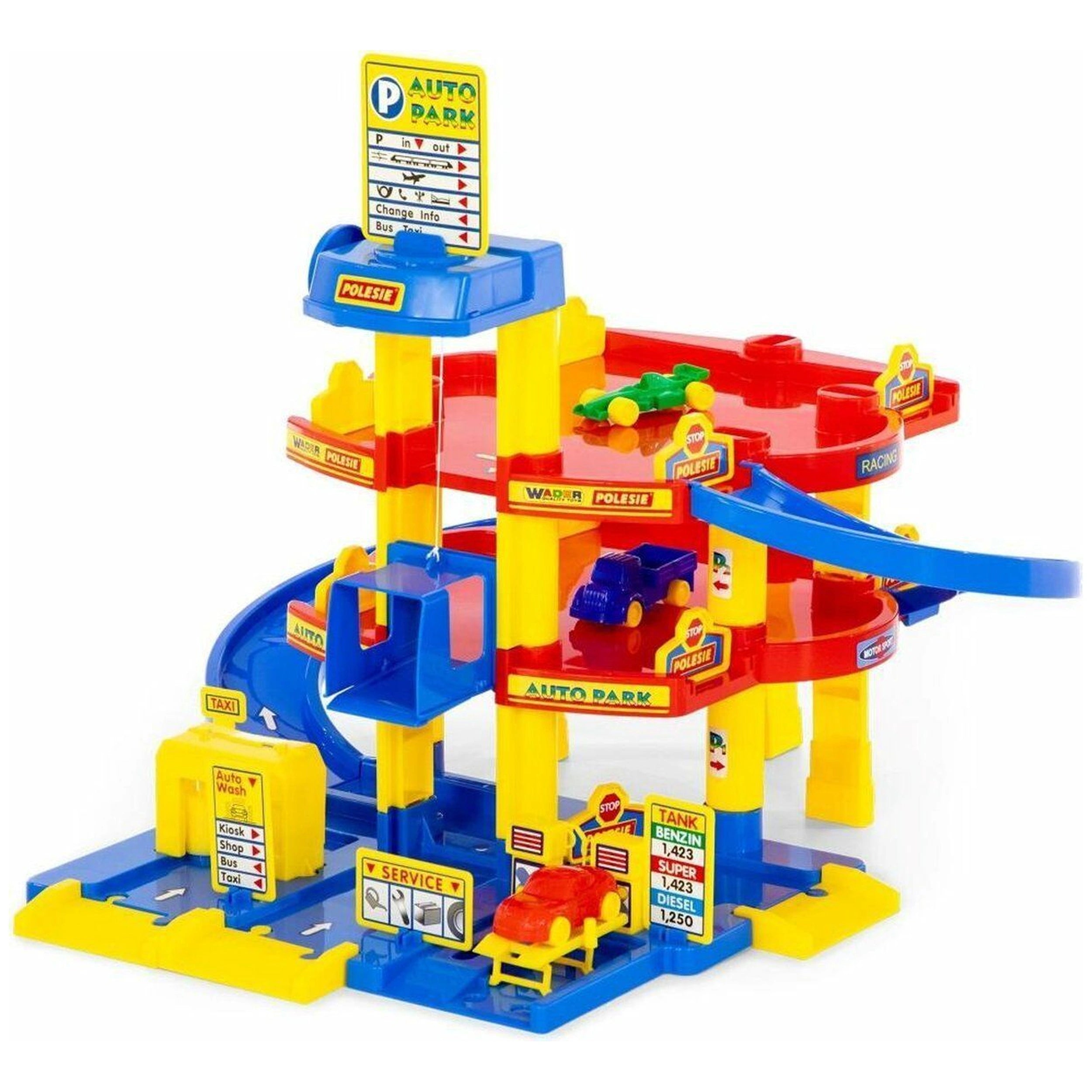 Wader - Auto Park 3 Floors Toy Playset