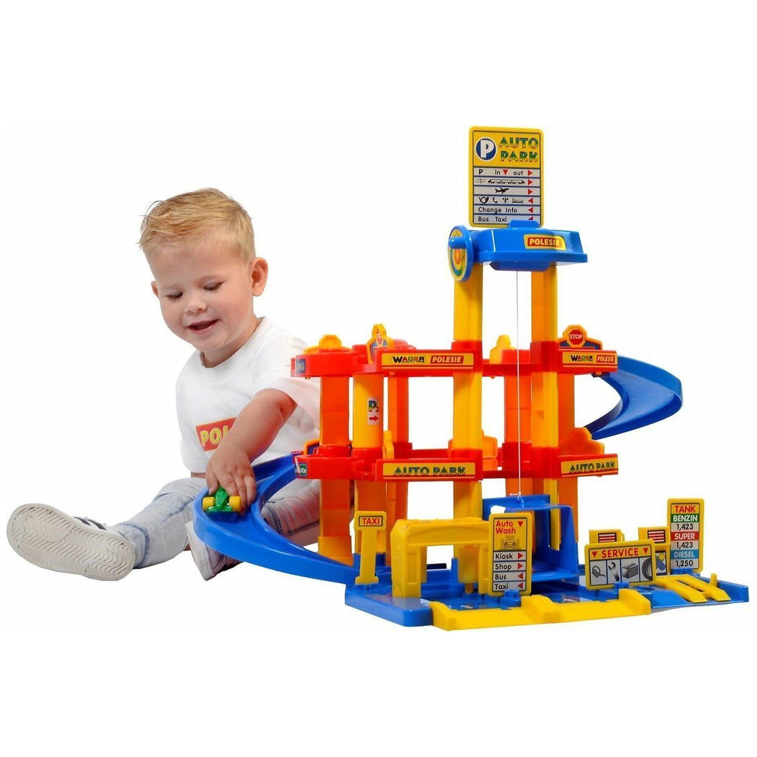 Wader - Auto Park 3 Floors Toy Playset