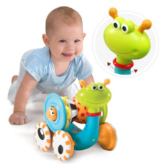 Yookidoo - Caracol Crawl 'N' Go - Juguetes de Actividad para Bebés - 6 Meses+ - YKD40113
