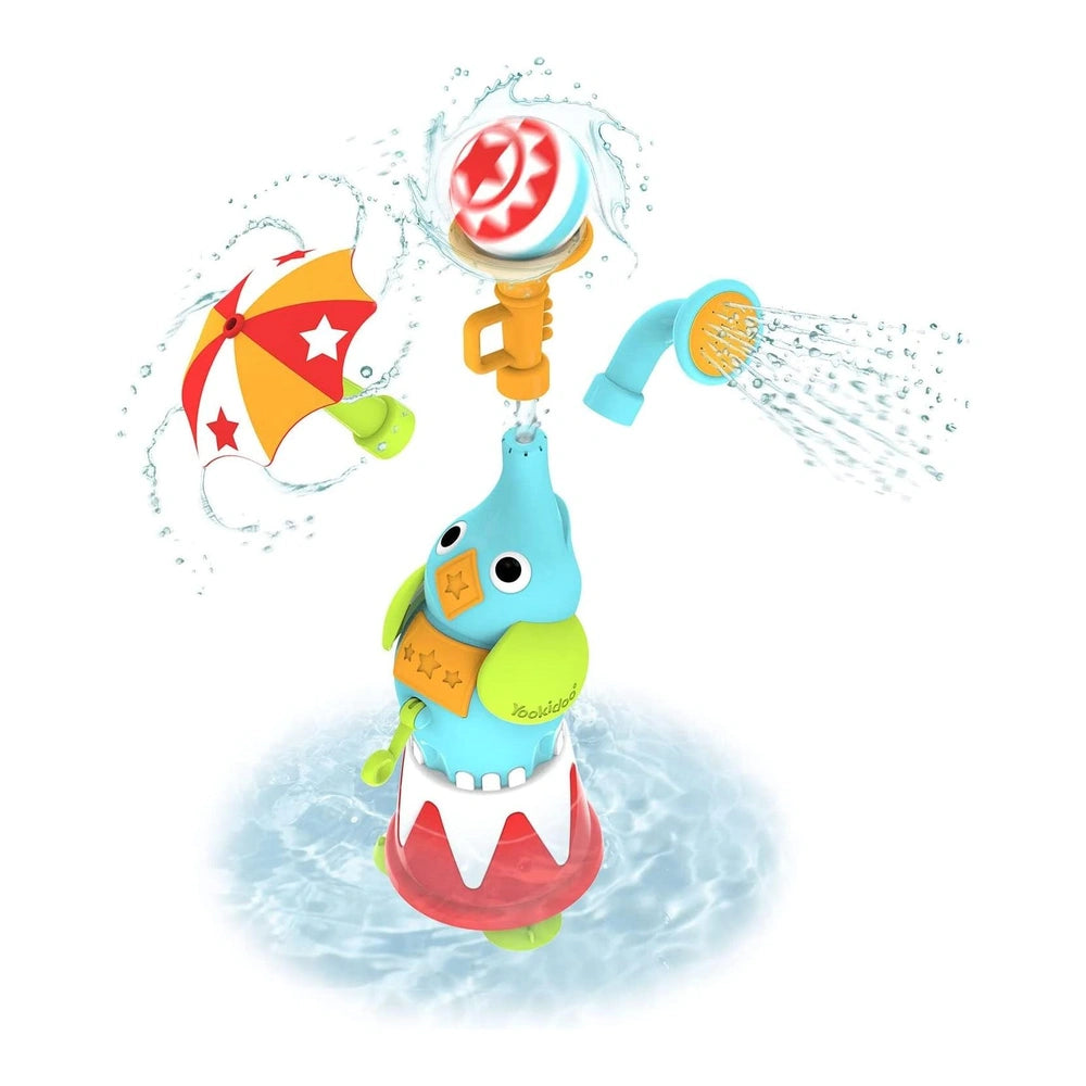 Yookidoo - EleFountain Water Show - Juguetes de Baño - 18 Meses+ - YKD40416