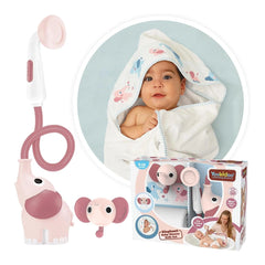 Yookidoo - Set de Regalo Elephant Baby Shower - Juguetes de Baño - 0 - 18 Meses - YKD40228