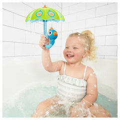 Yookidoo - Fill 'N' Rain Peacock Umbrella - Juguetes de Baño - 18 Meses+ - YKD40223