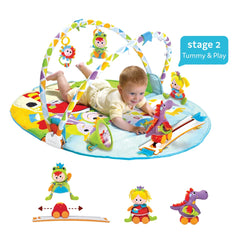 Yookidoo - Gymotion Activity Playland - Alfombrillas y Gimnasios - 0 Meses+ - YKD40126