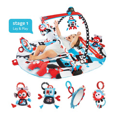 Yookidoo - Gymotion Robo Playland - Alfombrillas y Gimnasios - 0 Meses+ - YKD40128