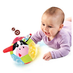 Yookidoo - Lights 'N' Music Friends Ball - Juguetes de Actividad para Bebés - 0 Meses+ - YKD40146