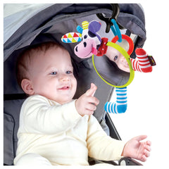 Yookidoo - Mi Primer Amigo Espejo Vaca - Juguetes de Actividad para Bebés - 0 - 12 Meses - YKD40144