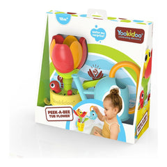 Yookidoo - Peek - a - Bee Tub Flower - Juguetes de Baño - 18 Meses+ - YKD40221