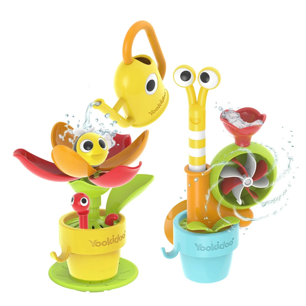 Yookidoo - Pour 'N' Grow Pop - Up Garden - Juguetes de Baño - 18 Meses+ - YKD40218