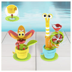 Yookidoo - Pour 'N' Grow Pop - Up Garden - Juguetes de Baño - 18 Meses+ - YKD40218