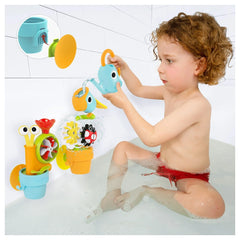 Yookidoo - Pour 'N' Grow Spinning Garden - Juguetes de Baño - 18 Meses+ - YKD40240