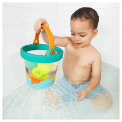 Yookidoo - Scoop 'N' Splash Ice Cream Bucket - Juguetes de Baño - 18 Meses+ - YKD40290