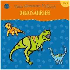 ARENA - My First Coloring Book Dinosaur - Books - German Edition