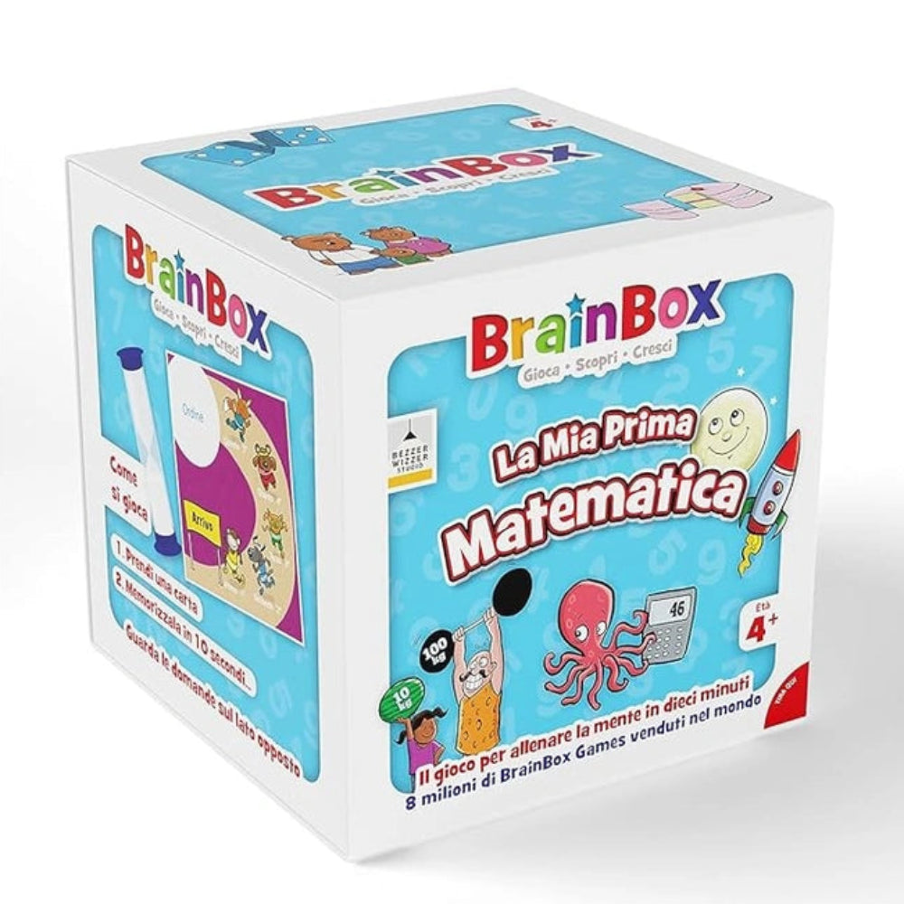 Asmodee - BrainBox La Mia Prima Matematica - Juegos de Mesa - 4+ - STR6810 - Edición Italiana
