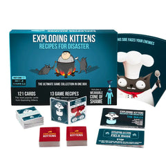 Asmodee - Exploding Kittens Recetas para el Desastre - Juegos de Mesa - +7 - Juego de Fiesta - STR8625 - Edición Italiana