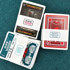Asmodee - Exploding Kittens Recetas para el Desastre - Juegos de Mesa - +7 - Juego de Fiesta - STR8625 - Edición Italiana