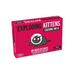 Asmodee - Exploding Kittens VM18 - Juegos de Mesa - +18 - Diversión para Adultos - STR8661 - Edición Italiana