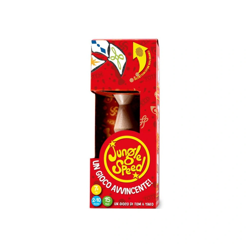 Asmodee - Jungle Speed - Juegos de Mesa - +7 - Eco Pack - STR8220b - Edición Italiana