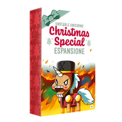 Asmodee - Unstable Unicorns - Christmas Special - Juegos de Mesa - +8 - Expansión - STR8588 - Edición Italiana