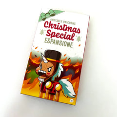 Asmodee - Unstable Unicorns - Christmas Special - Juegos de Mesa - +8 - Expansión - STR8588 - Edición Italiana