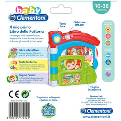 Baby-Clementoni - Mi-Primer-Libro-de-Granja - Juguetes-de-Actividad-para-Bebés