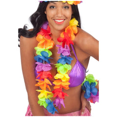 Carnival Toys - Collar de Flores Coloridas de Hawái para Niños para Vestirse Divertido - Profesiones de Imaginación y Juego de Roles