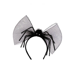 Carnival Toys - Diadema Divertida con Lazo y Araña Negra para Juegos Creativos de Disfraces - Profesiones Imaginarias y Juego de Roles