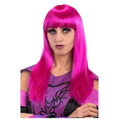 Carnival Toys - Long Smooth Cyclamen Wig For Dress Up Fun And Imaginative Play - Pretend Professions And Role Playing
