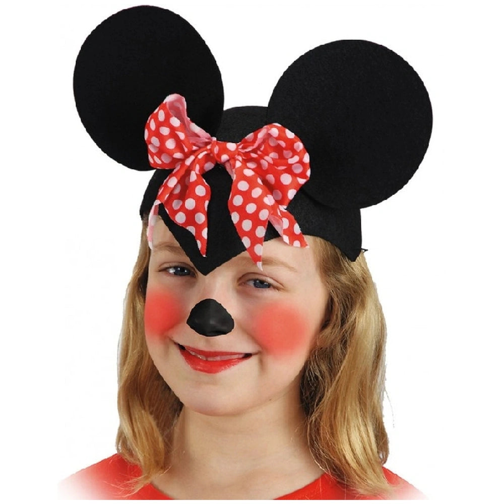 Carnival Toys - Gorra de fieltro de Minnie Mouse para diversión y juego imaginativo - Profesiones de juego y juegos de roles