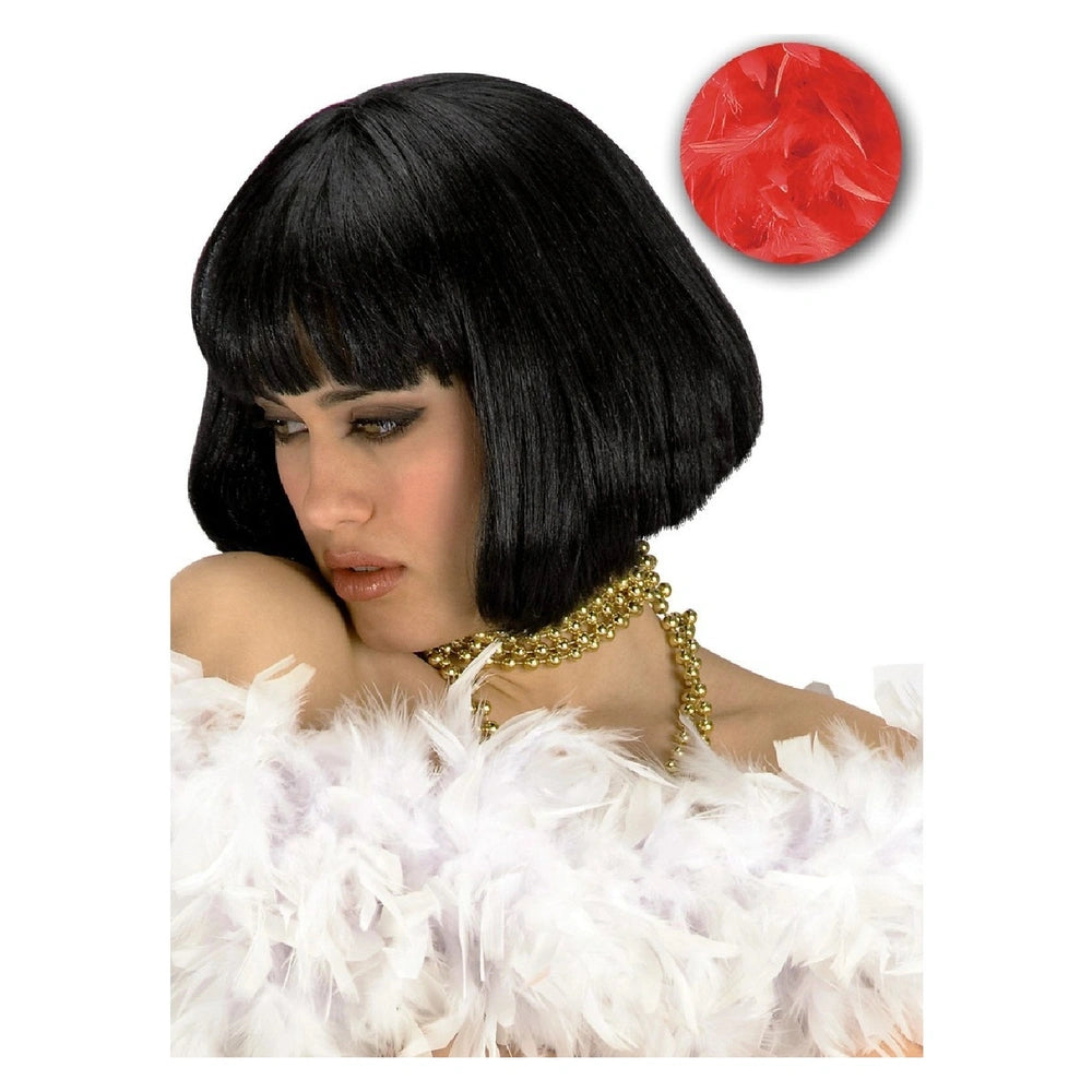 Carnival Toys - Vibrant Red Feathers Boa 180 Cm For Fun Dress Up And Creative Play - Pretend Professions And Role Playing