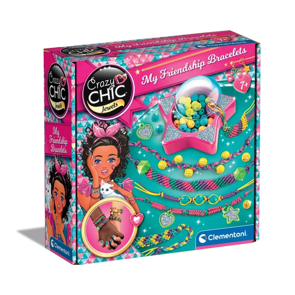 Clementoni Crazy Chic  - My Friendship Bracelets Arts & Crafts