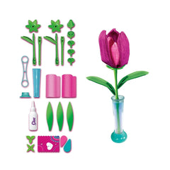 Clementoni - Idea Create Your Flowers Tulip - Arts & Crafts