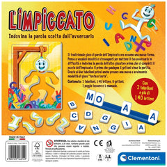 Clementoni - Juego de Mesa Impiccato - Edición Italiana