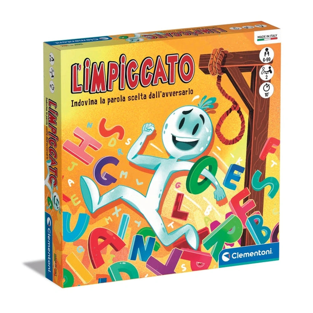 Clementoni - Juego de Mesa Impiccato - Edición Italiana
